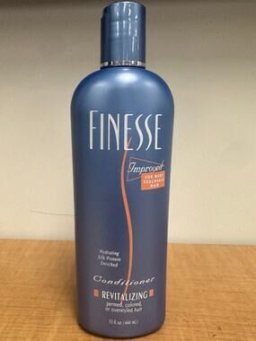 NOS VTG Finesse Conditioner Revitalizing for Permed, Colored Hair 15 oz
